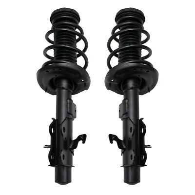 TRQ Front Strut & Coil Spring Assembly Set For 2013-2015 Chevrolet Camaro | Driver & Passenger Sides | Loaded Struts - View #6