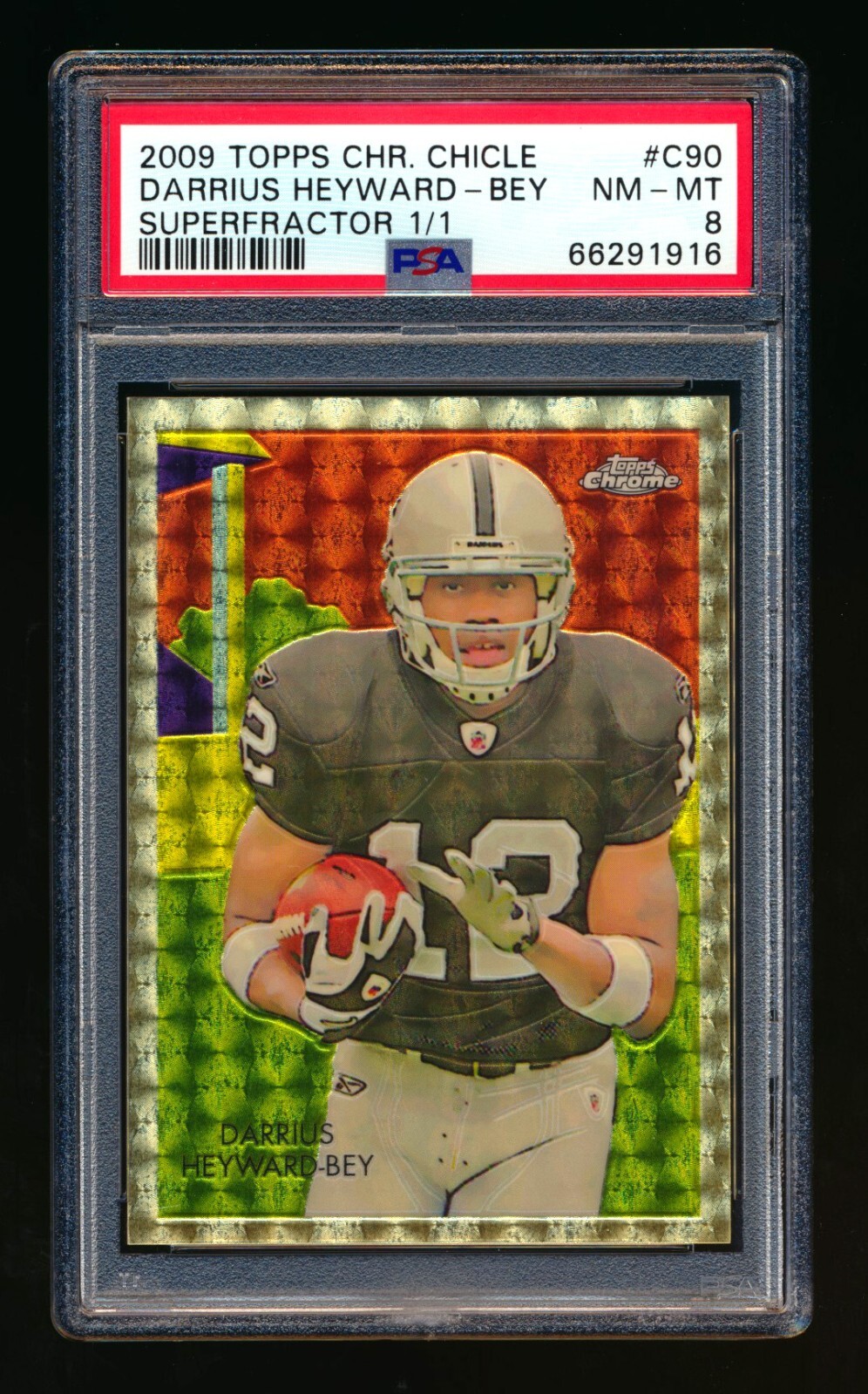 Darrius Heyward-Bey Topps Chrome Chicle #C90 Base