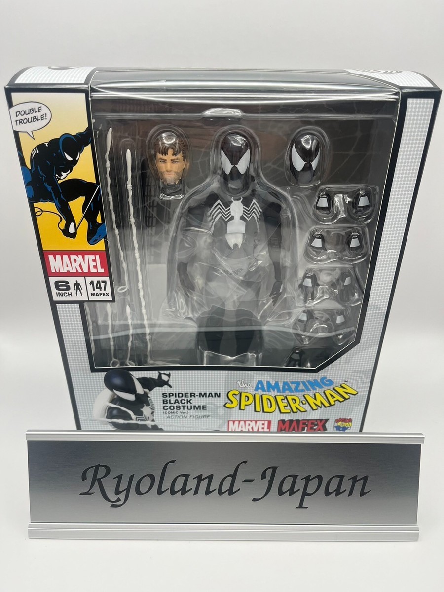 MAFEX スパイダーマン ブラック コスチューム COMIC Ver. MAFEX