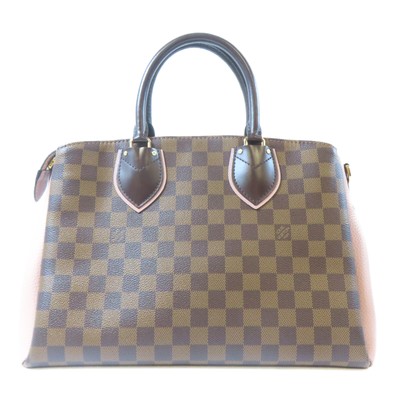 LOUIS VUITTON LV GHW Normandy 2 Way Bag N41488 Damier Ebene Brown 
