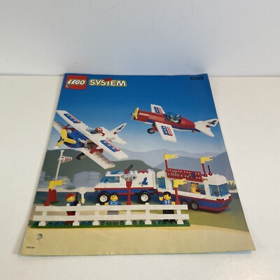 Lego Instruction Manual Only ) Booklet Aerial Acrobats 6345 1993