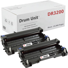 2 Drum Unit Compatible With Brother DR3200 DCP-8070D DCP-8085DN HL5340D HL5340DL