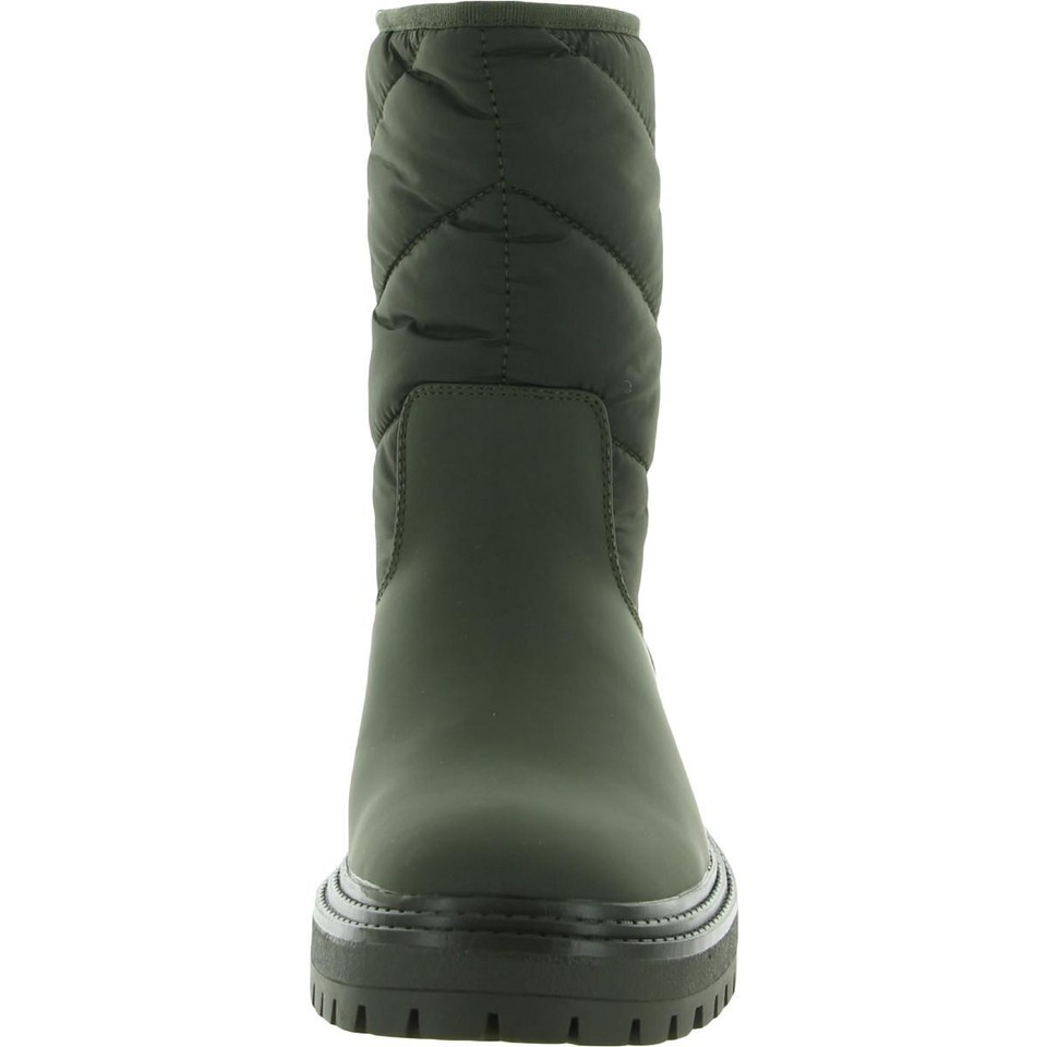 Steve Madden Womens Irene Green Ankle Boots Shoes 10 Medium (B,M) BHFO