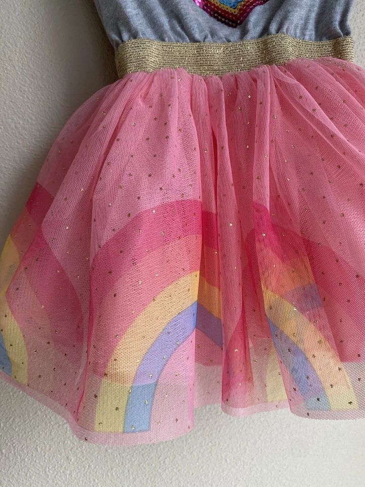 Toddler Girl Dress, 24 Months, Love Pattern  - Image 3 of 4