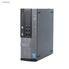 Dell OptiPlex Desktop PC Computer Intel I7 16GB 1TB SSD Dual 22" LCD WIFI WIN 10