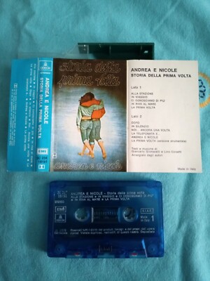 Kassette ''Andrea und Nicole    Geschichte des ersten Males'' - 1976 EMI 3C 234 18191