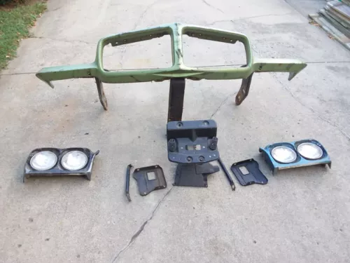 1971 71 1972 72 GTO JUDGE LEMANS T42 HOOD INCLUDED 455 HO RAM AIR ENDURA BUMPER