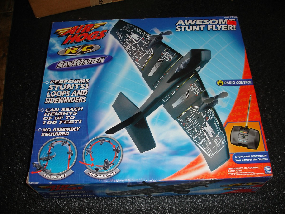 stunt plane air hogs sonic plane