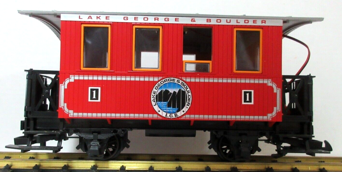 LGB RED LAKE GEORGE & BOULDER #1 W/ LIGHTING | eBay