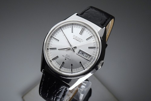 Serviced Vintage 1973 JAPAN SEIKO LORD MATIC WEEKDATER 5606-7260 23J Automatic.