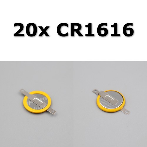 🔋 20x CR2025 & CR1616 3V Ersatz Batterie Lötfahnen Speicher Spielstand GameBoy - Picture 2 of 4