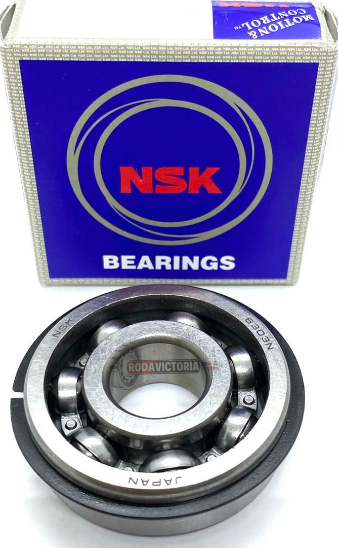 NSK Phatelus Minima タービン 中古 NSK JAPAN 6303 NR C3 Deep Groove Ball Bearing - Snap Ring