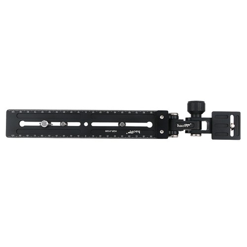 Soporte de teleobjetivo 220 mm para cabezal fluido JIEYANG JY0506 JY0509 JY0508 JY0507 - Imagen 6 de 7