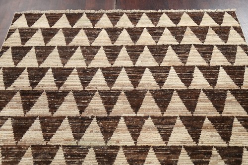 Tribal Handmade Moroccan Living Room Area Rug 6x9 Wool Geometric Oriental Carpet - Picture 12 of 20
