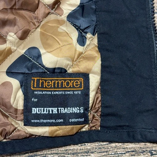 Alaskan Hardgear Jacket Mens 2XL Black Thermore Work Bomber Duluth Trading Co image 5