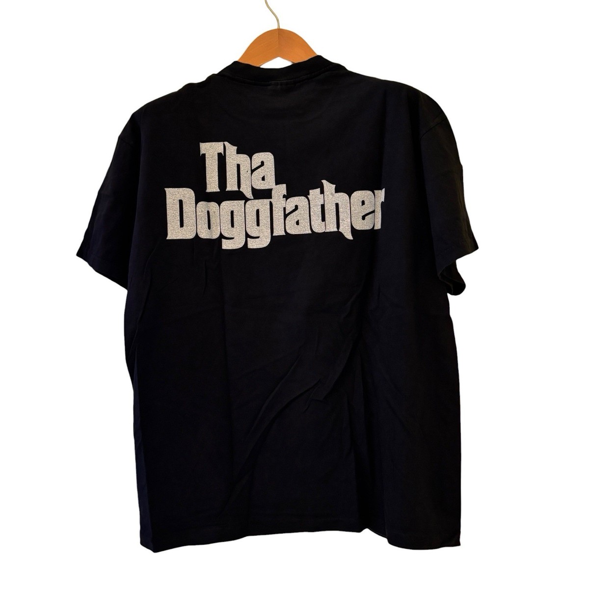 1996 Snoop Doggy Dogg Tha Doggfather Rap Single Stitch T-shirt