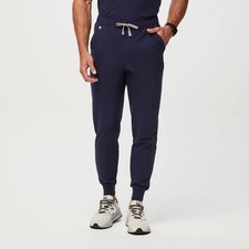 Figs Tansen Jogger Scrub Pants in Navy, Size Medium