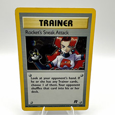 WotC Rocket's Sneak Attack 16/82 Team Rocket Holo Rare Unlimited English 2000 on eBay