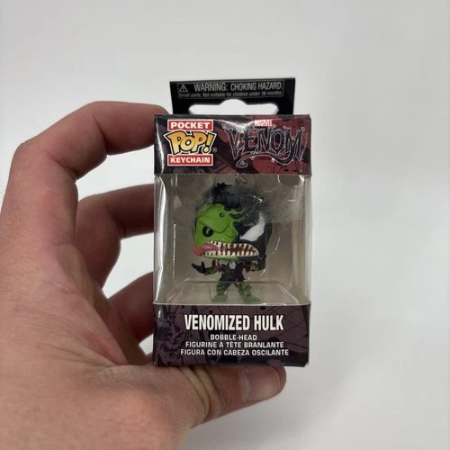 Funko Pocket Pop Marvel Venom: Venomized Hulk Keychain