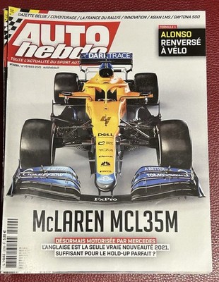 AUTOHEBDO AUTOhebdo 2299 17. Februar 2021 McLaren MCL35M Asian Le Mans LMS Series