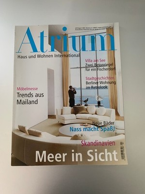 Atrium Magazin für Wohnkultur, Design und Architektur 4/ 2002