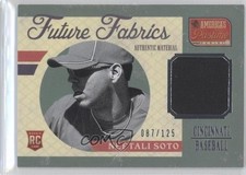2013 Panini America's Pastime Future Fabrics 87/125 Neftali Soto #NS 0x5