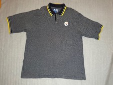 Starter NFL Pittsburgh Steelers Polo Shirt XXL Vintage Retro