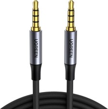 UGREEN 3.5mm Audio Cable Braided 4-Pole 3FT AUX
