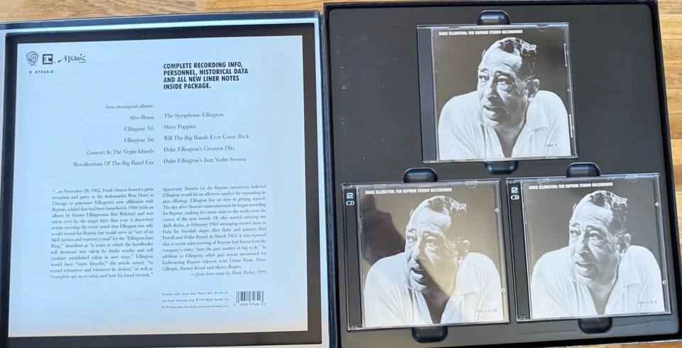 Duke Ellington ‘The Reprise Studio Recordings’ 5CD Box Set Mosaic MD5-193 NM - Image 3 of 4