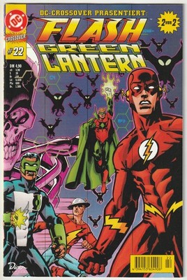   DC CROSSOVER #22 Green Lantern/Flash, Dino Comics 1998 COMICHEFT TOP Z1