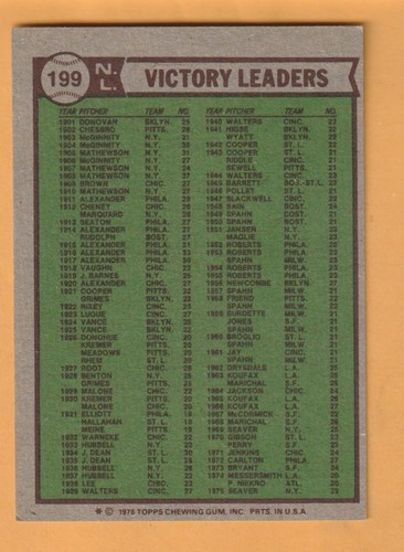 Tom Seaver Randy Jones Andy Messersmith 1976 Topps #199 New York Mets - Imagen 2 de 2