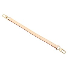 Genuine Leather Purse Strap, 15x0.71 Inch Shoulder Bag Strap, Light Apricot