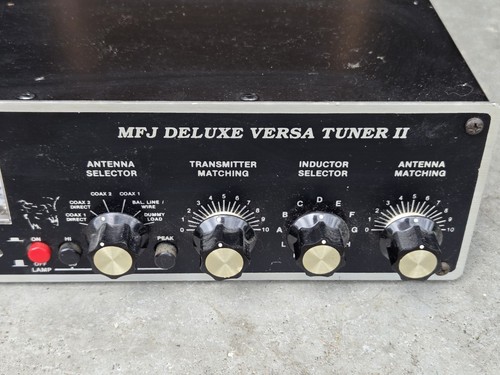 MFJ-949D 300W Deluxe Versa Tuner II HF Antenne Tuner Ham CB - Photo 2/7