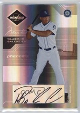 2005 Leaf Limited Phenoms Monikers Silver 8/25 Wladimir Balentien #181 Auto 0o48