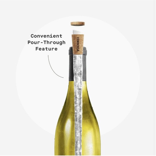 4 X Corkcicle Air Wine Bottle Chiller Barware Alcohol Aerate Reusable Champagne - 第 8/9 張圖片