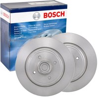 2X Bosch Bremsscheiben Ø274Mm Hinten Passend FÜR Renault Megane ScÉNic
