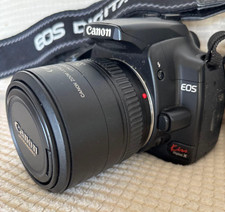 Canon EOS digital SLR camera EF-S 18-55mm and EF 55-200mm lenses