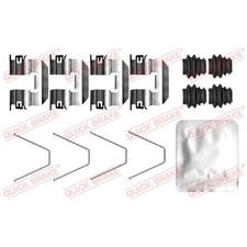 Zubehörsatz Bremsbeläge für KIA Picanto 3 JA | 24468361