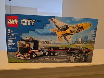 LEGO City: Airshow Jet Transporter (60289) Brand New Sealed Retired Set. SEALED