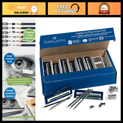 Premium Sketching Pencil Set - 144 Pieces for Artists, School & Drawing Supplies