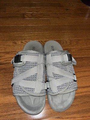 Reflective Draco Slides, Storm, Size 11-12