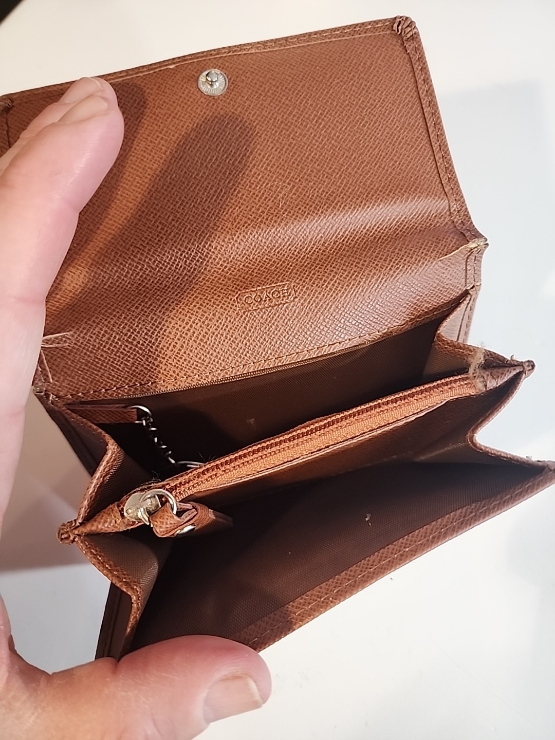 Coach Vintage Hamptons Patchwork Mini Wallet Keyc… - image 9