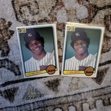 1983 Donruss - Ken Griffey Sr. #486 EX Ungraded Condition Card New York Yankees
