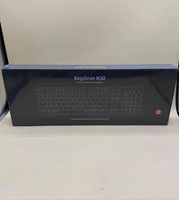 Keychron K10 Wireless Mechanical Keyboard White Backlight Brown Switch K10A3