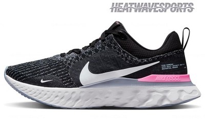 Nike React Infinity Run Flyknit 3 'Black Football DZ3014-001 Men New Sizes