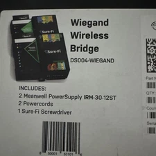 SURE-FI Wireless Wiegand Bridge Kit SFK-DS004-WIEGAND NEW