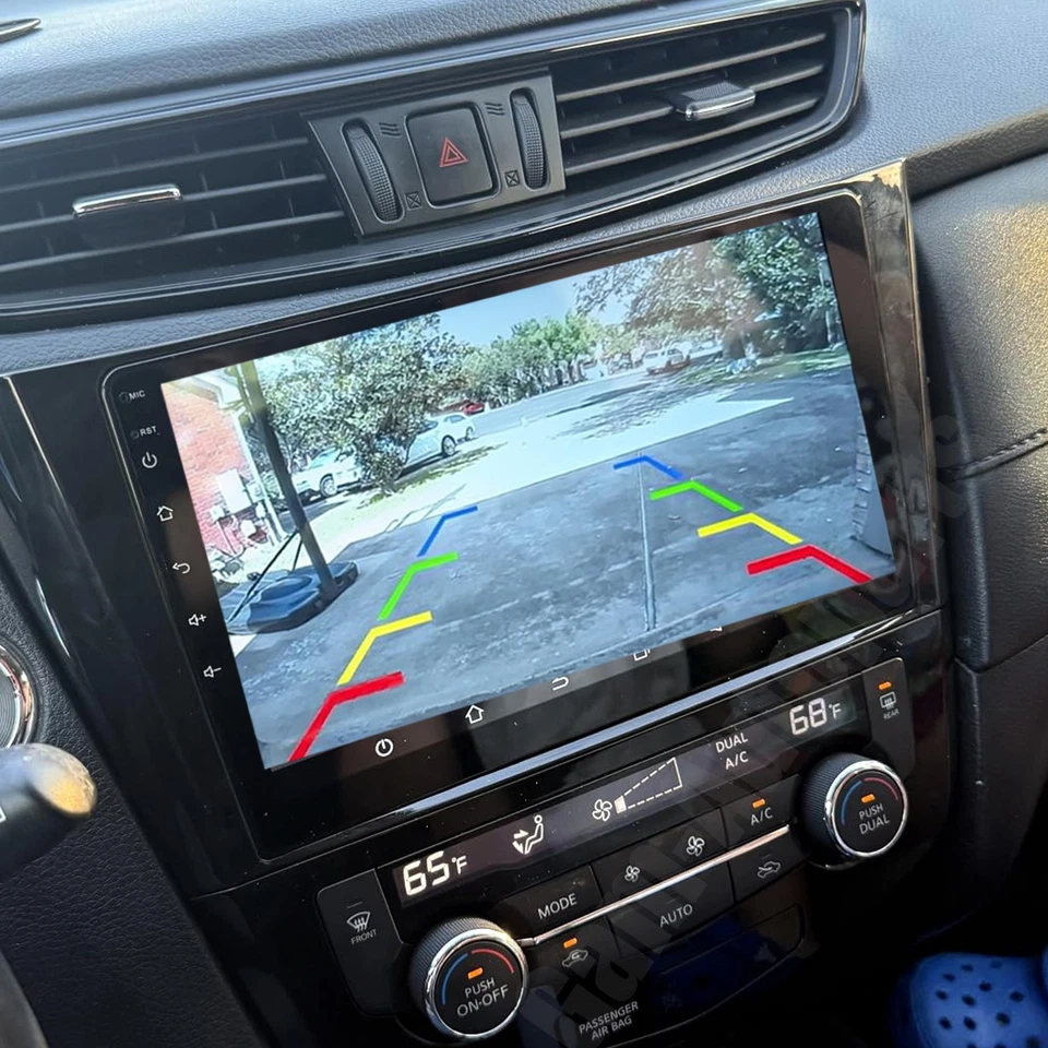 Radio estéreo para coche Nissan Rogue 2014-2018 X-Trail Qashqai Android 13.0 CarPlay Foto 4 de 4