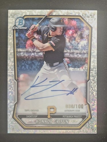 2026 Bowman Chrome #CPA-KG Konnor Griffin Auto Mini Diamond Refractor /100