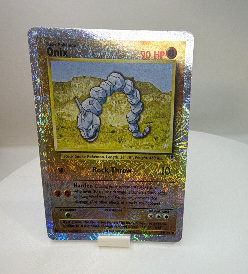 Onix Legendary Collection 56/110 Reverse Holo Rare 90 HP Basic English ...