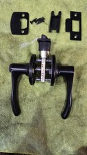 Oil Rubbed Bronze Door Handle Lock Lever knobs passage privacy Hardware